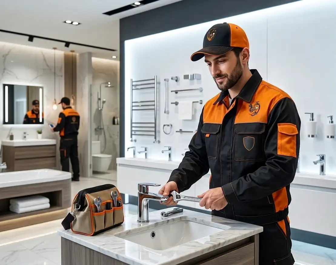 Установка и замена кранов, смесителей и аксессуаров