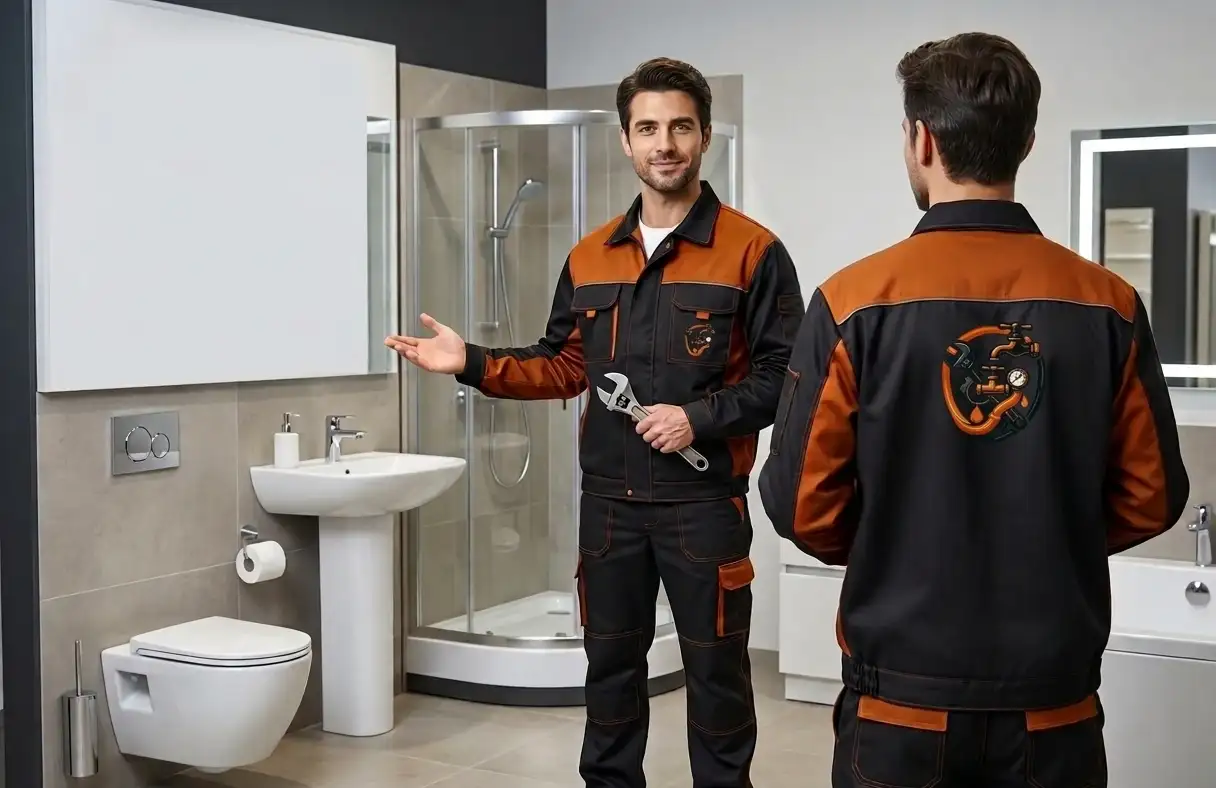 Установка унитаза, раковины, душевой кабины и ванны